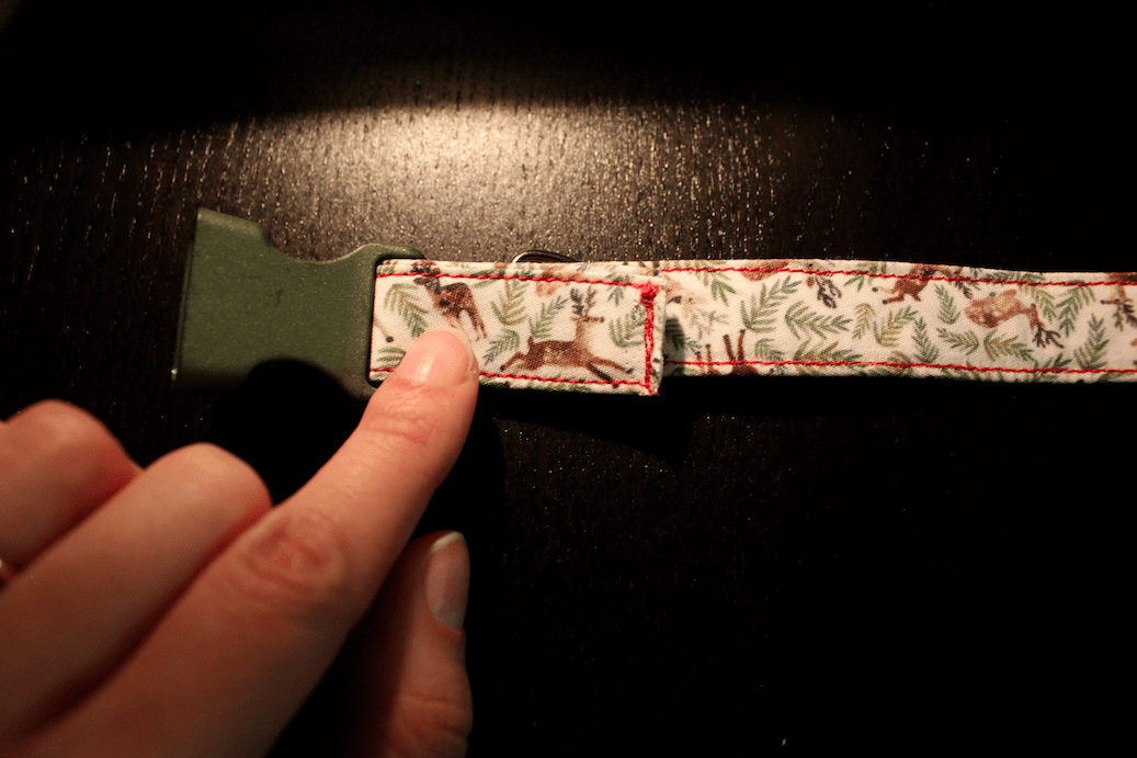 DIY dog collar female end 2