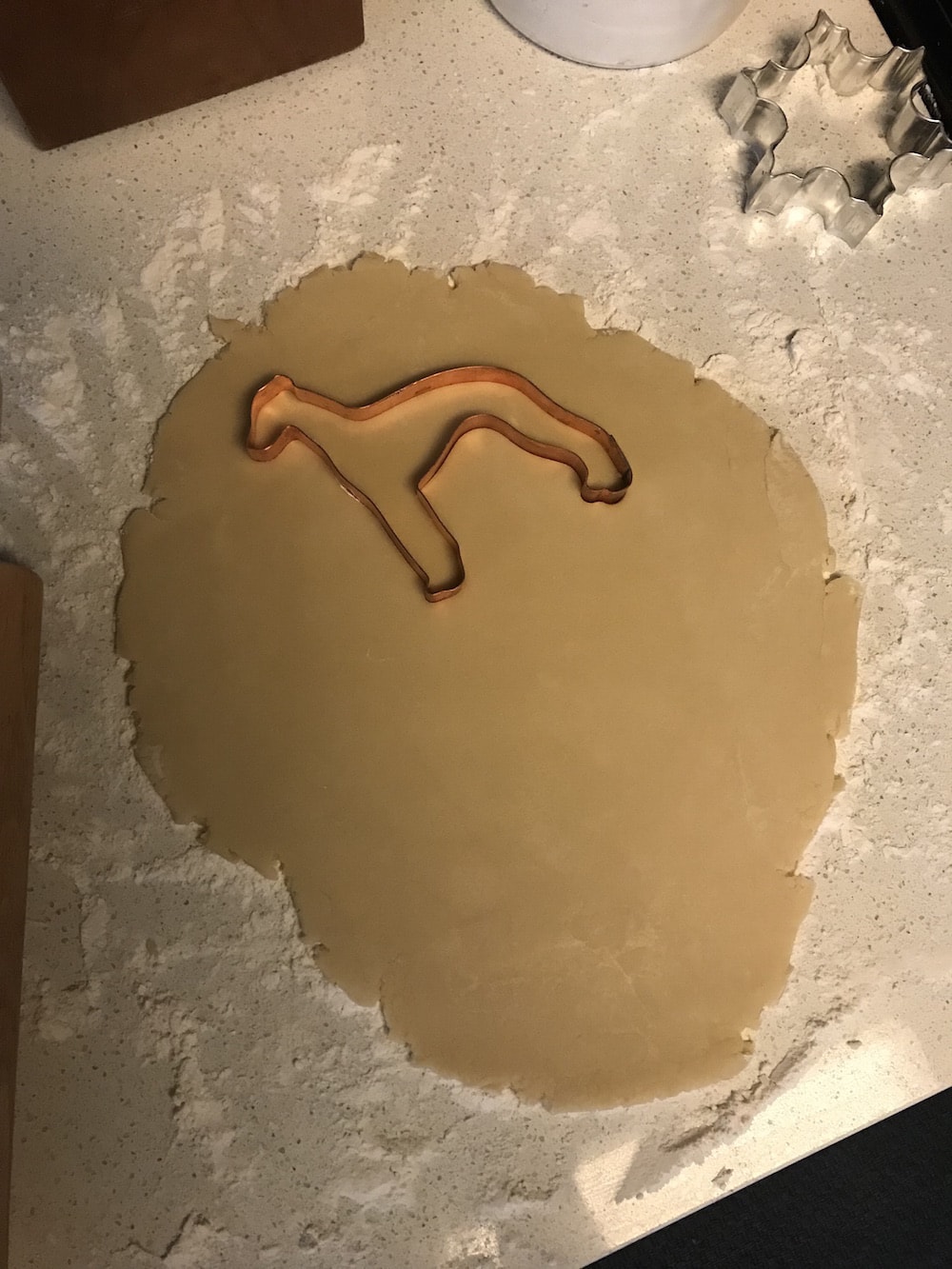 Whippet cookie cutter